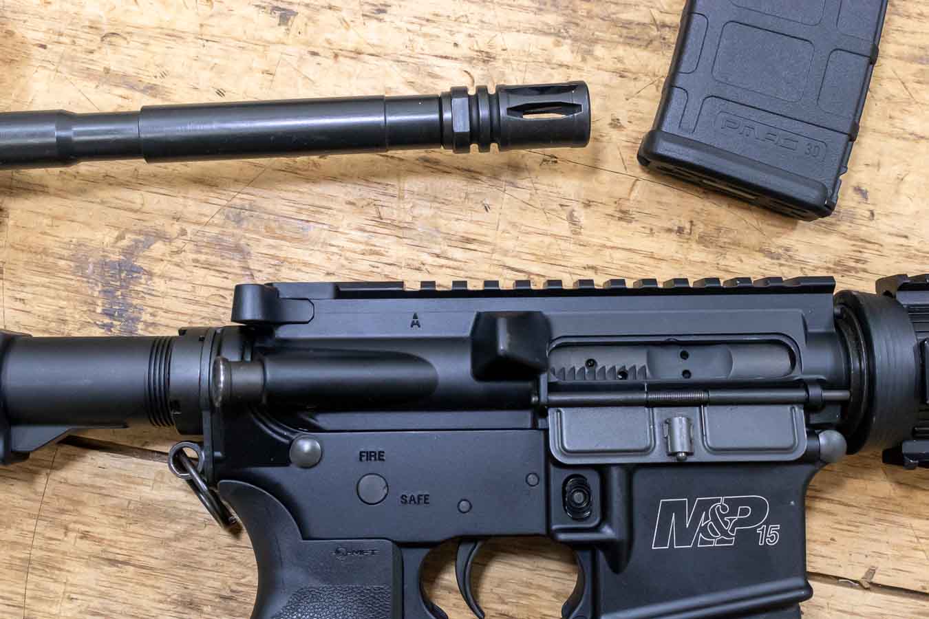 SMITH AND WESSON M&P15x 5.56mm NATO Police Trade-In Rifles (No Flip-Up Sights)